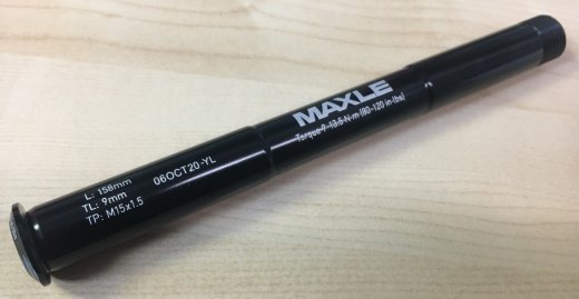 Maxle前桥山地车轴15 x 110mm毫米缩略图